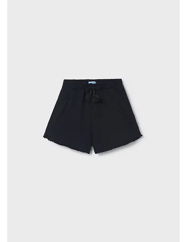 Short felpa basico - Negro     