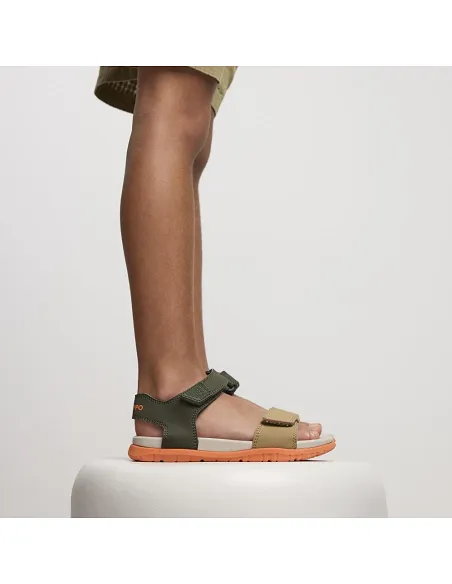 SANDALIA NIÑO KAKI ALTON | GIOSEPPO