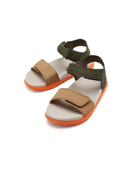 SANDALIA NIÑO KAKI ALTON | GIOSEPPO