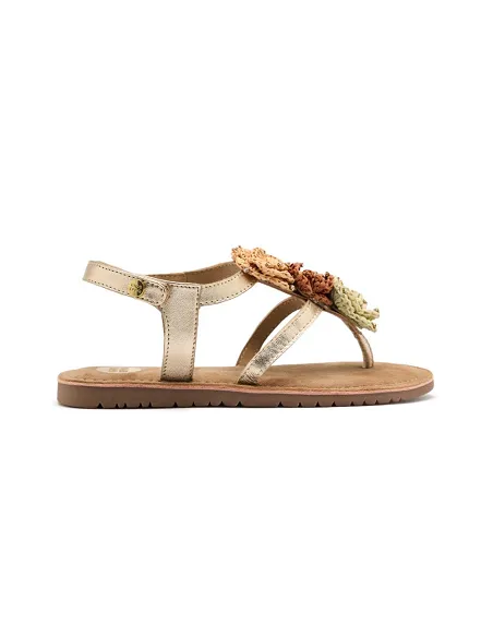 SANDALIA DE NIÑA PLATINO NEWRY | GIOSEPPO