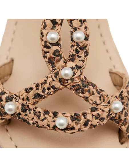 SANDALIA DE NIÑA LEOPARDO MARTELL | GIOSEPPO