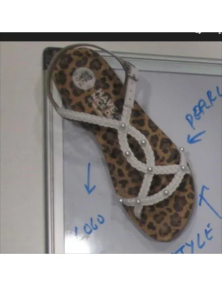 SANDALIA DE NIÑA LEOPARDO MARTELL | GIOSEPPO