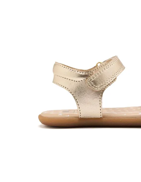 SANDALIA DE NIÑA PLATINO HUBBARD | GIOSEPPO