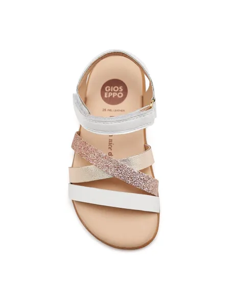 SANDALIA DE NIÑA BLANCO BRANFORD | GIOSEPPO