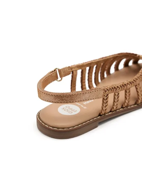 SANDALIA DE NIÑA CUERO SIMSBURY | GIOSEPPO