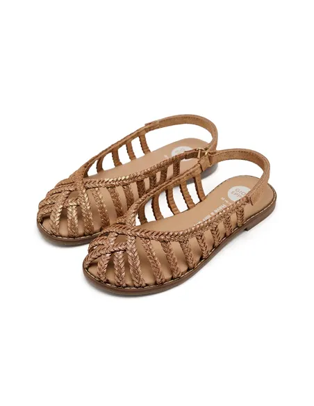 SANDALIA DE NIÑA CUERO SIMSBURY | GIOSEPPO