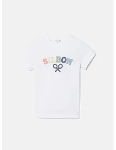 CAMISETA KIDS RAQUETA MEDIA...