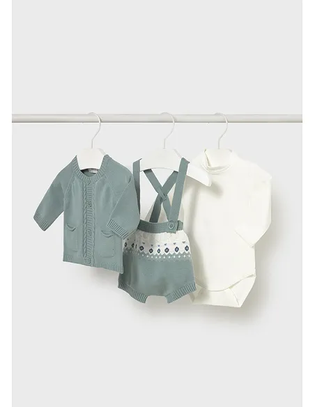 Conj. pantalon corto tricot - Lluvia   | MAYORAL