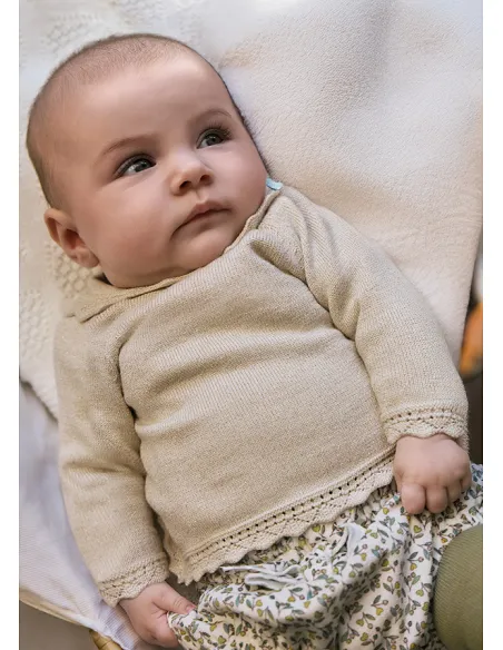 Conj. short y leotardo tricot - Aceituna  | MAYORAL