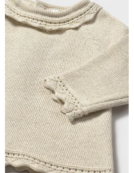 Conj. short y leotardo tricot - Aceituna  | MAYORAL