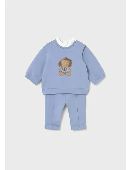 Conj. pantalon felpa - Dream blue | MAYORAL