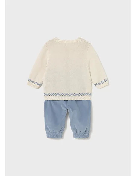 Conj. pantalon largo y jersey - Blue bell  | MAYORAL
