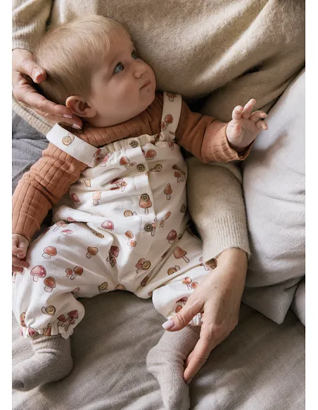 Conj. peto estampado - Canela   | MAYORAL