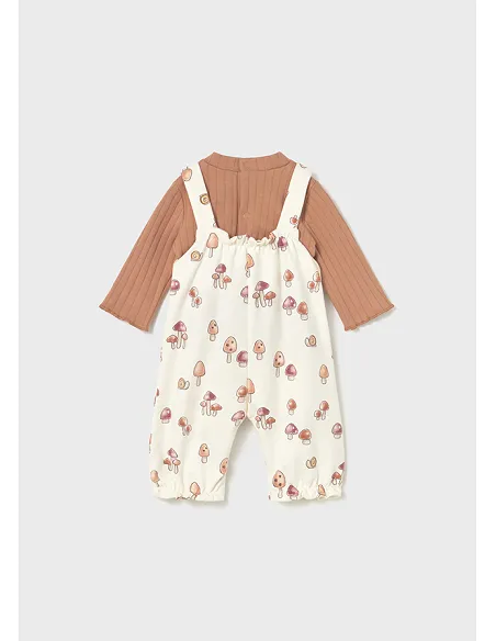 Conj. peto estampado - Canela   | MAYORAL