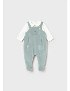 Pelele peto punto pana - Hielo    | MAYORAL