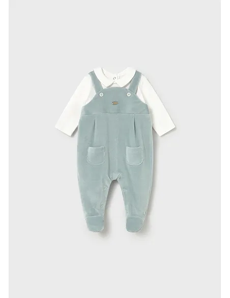 Pelele peto punto pana - Hielo    | MAYORAL