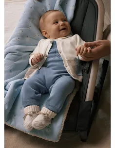 Conj. peto tricot - Nube    | MAYORAL