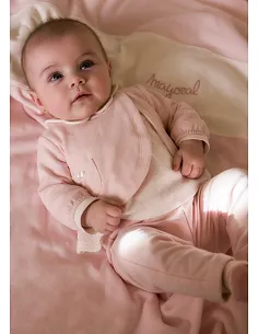 Conj. leggings felpa - Rosa baby  | MAYORAL