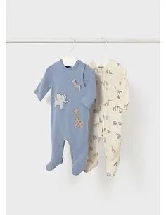 Set 2 peleles interlock - Blue bell  | MAYORAL