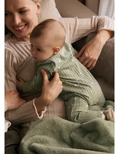 Pelele largo pie convertible - Salvia   | MAYORAL