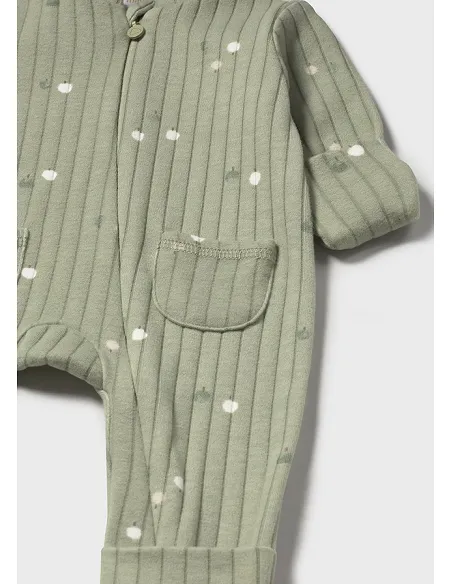 Pelele largo pie convertible - Salvia   | MAYORAL