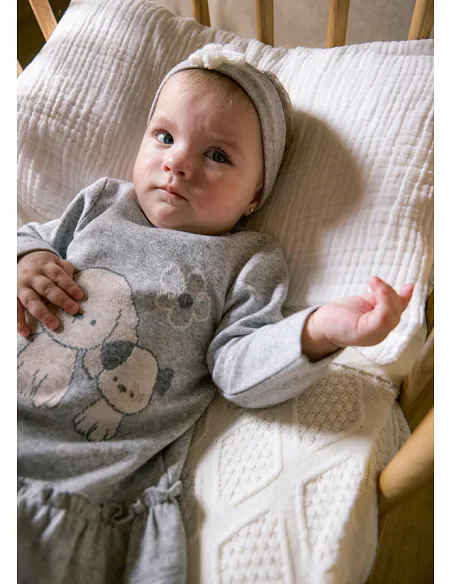 Vestido punto jacquard - Vapor vig  | MAYORAL