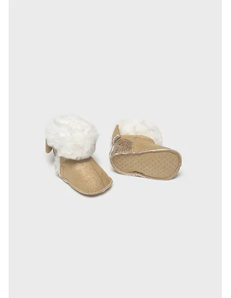 Botas serraje - Almendra  | MAYORAL