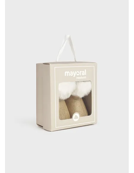 Botas serraje - Almendra  | MAYORAL