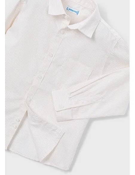 Camisa m/l basica - Latte    | MAYORAL