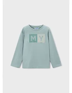 Camiseta m/l basica - Glaciar   | MAYORAL