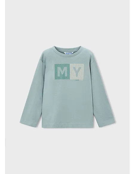 Camiseta m/l basica - Glaciar   | MAYORAL