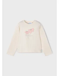 Camiseta m/l basica - Macchiato | MAYORAL