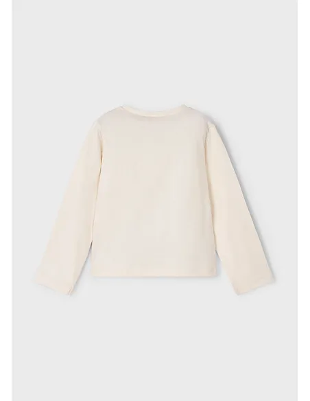 Camiseta m/l basica - Macchiato | MAYORAL