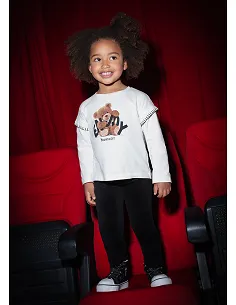 Leggings terciopelo basico - Negro    | MAYORAL