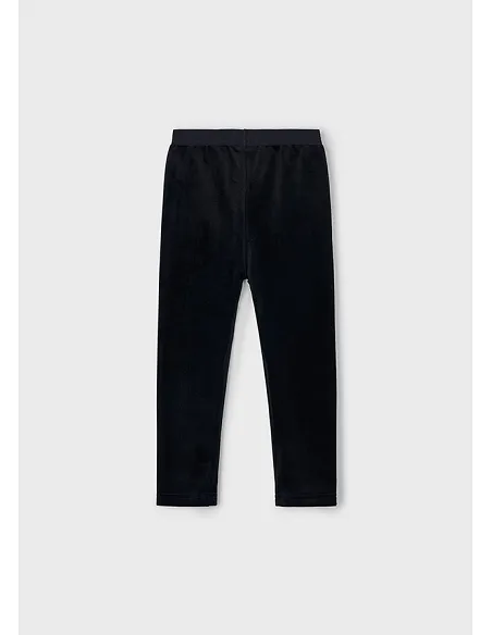 Leggings terciopelo basico - Negro    | MAYORAL