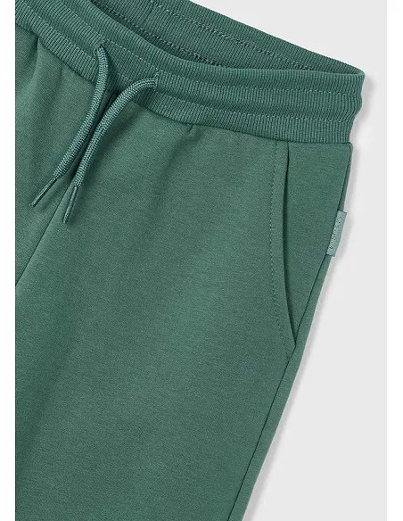 Pantalon felpa basico puños - Abeto    | MAYORAL