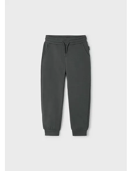 Pantalon felpa basico puños - Pizarra   | MAYORAL