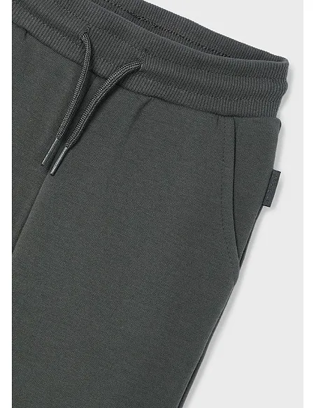 Pantalon felpa basico puños - Pizarra   | MAYORAL
