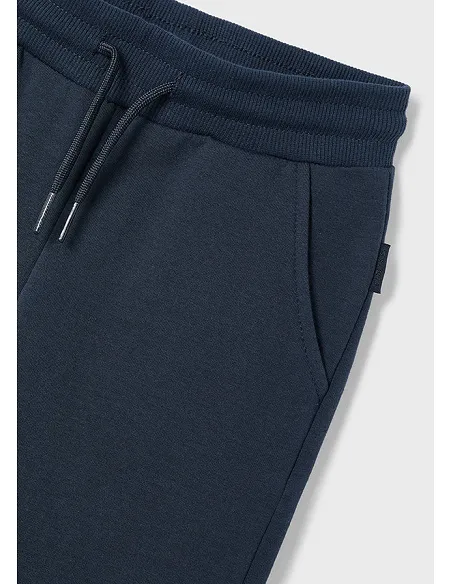 Pantalon felpa basico puños - Marino   | MAYORAL