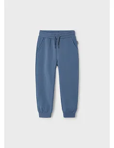 Pantalon felpa basico puños - Acero    | MAYORAL