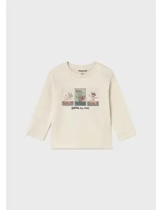 Camiseta m/l lenticular - Seta    | MAYORAL