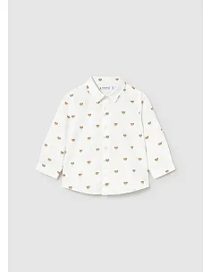 Camisa m/l estampada - Osos    | MAYORAL