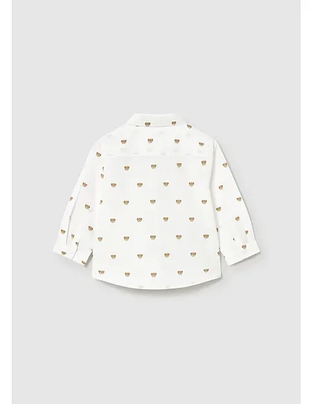 Camisa m/l estampada - Osos    | MAYORAL