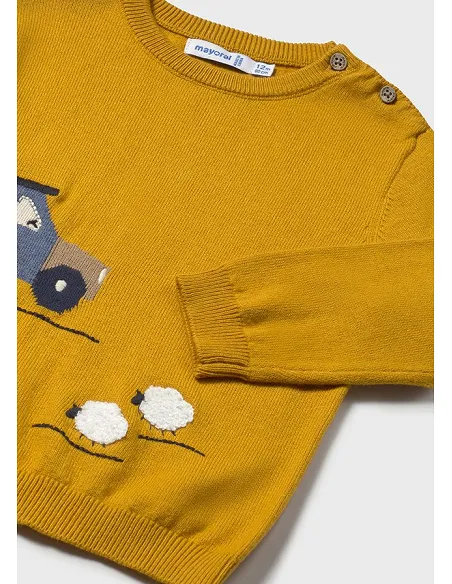 Jersey intarsia - Ocre    | MAYORAL