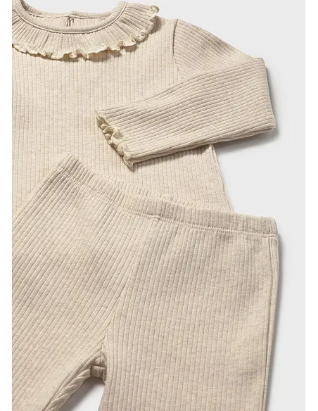 Conj. pantalon con chaleco - Arena vig  | MAYORAL