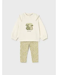 Conj. leggings pullover - Aceite   | MAYORAL
