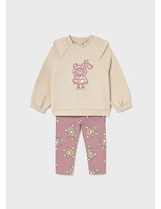 Conj. leggings pullover - Orquidea  | MAYORAL