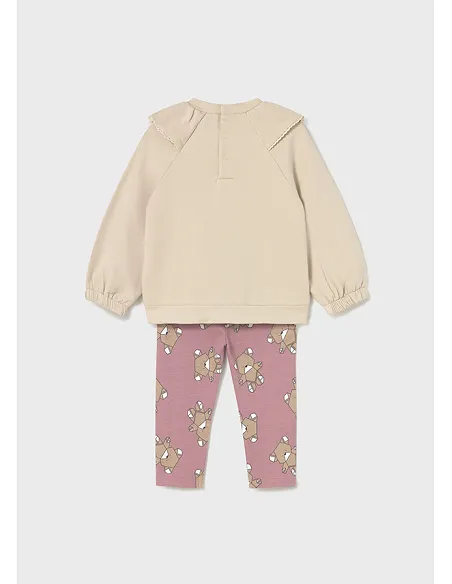 Conj. leggings pullover - Orquidea  | MAYORAL