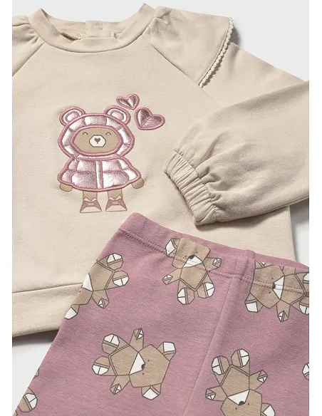 Conj. leggings pullover - Orquidea  | MAYORAL