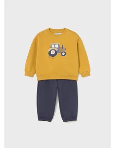 Chandal pullover pantalon - Mostaza   | MAYORAL